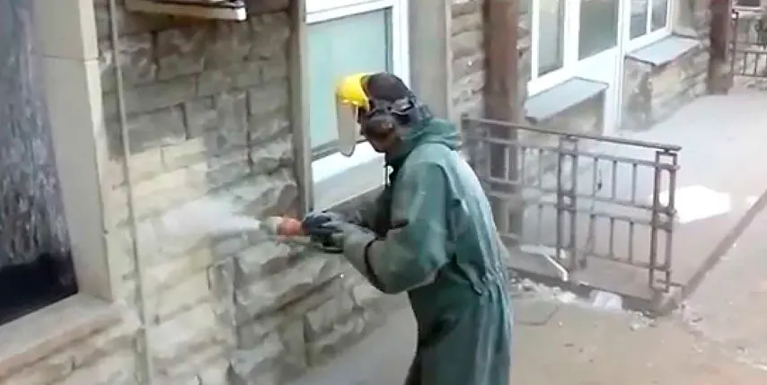 Chorro de arena Chorro de arena