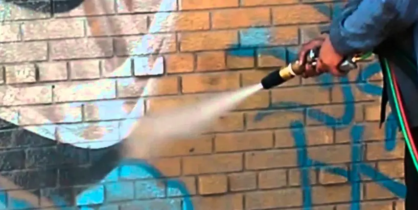 Chorro de arena para grafitis Chorro de arena para grafitis