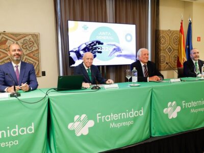 Fraternidad-Muprespa aumenta sus ingresos por cuotas un 10,47% con respecto al ejercicio anterior y aporta a la Seguridad Social 22 millones de euros
