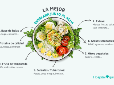 Oihane Fuertes, nutricionista del Hospital Quirónsalud Vitoria: «El orden en el que se colocan los alimentos en el tupper es relevante para conservar mejor la ensalada»