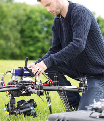 Cursos especializados con drones: desde fotografía aérea hasta inspección industrial