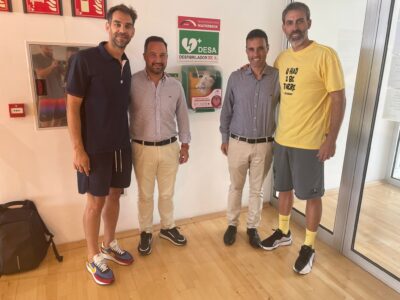 El centro deportivo «Pabellón Training Center Higuerón» se dota de cardioprotección para clientes y vecinos gracias a Almas Industries