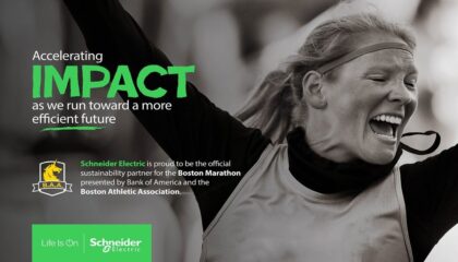 Schneider Electric se convierte en partner oficial en materia de sostenibilidad del Maratón de Boston presentado por Bank of America