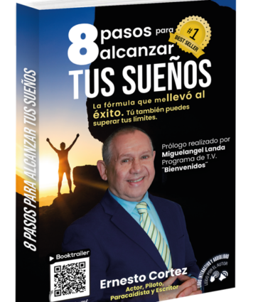 ‘8 pasos para alcanzar tus sueños’ de Ernesto Cortez se convierte en #1 en ventas en Amazon