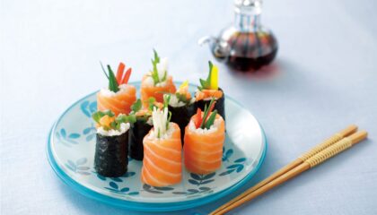 El «sushi» de salmón celebrará su Día Mundial el 18 de junio: un invento noruego que conquistó el mundo