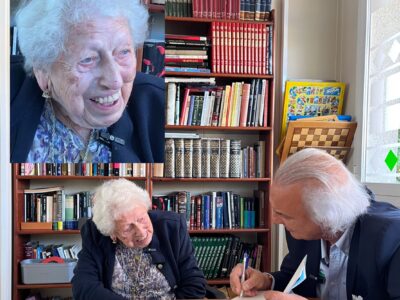 El doctor de la Peña recibe una lección de vida de María Luisa, en el umbral de los 106 años