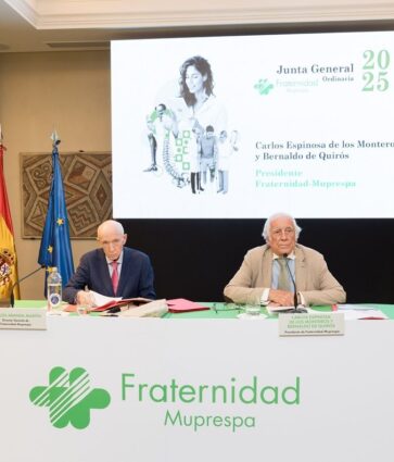 Fraternidad-Muprespa aumenta sus ingresos por cuotas un 13,5% con respecto al ejercicio anterior y aporta a la Seguridad Social 9,7 millones de euros