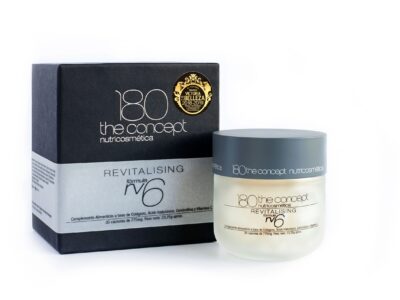 180 the concept habla sobre los péptidos que «enseñan» a las células a producir colágeno
