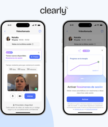 Clearly llega a España con una plataforma que combina psicología e IA para facilitar el acceso a la terapia