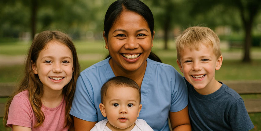 ¿Por qué tantas familias eligen empleadas de hogar filipinas para el cuidado de niños?