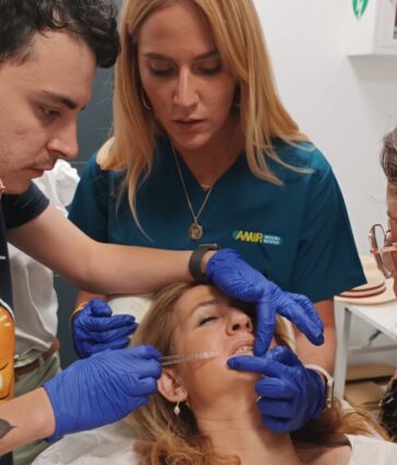 AMIR Medicina Estética lidera la revolución formativa en medicina estética con prácticas clínicas reales y formación de élite
