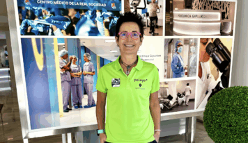 Idoia, la participante riojana del Reto Pelayo Vida Costa Rica 2025, realiza su reconocimiento médico en Policlínica Gipuzkoa