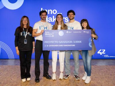 BioPatch gana Innomakers4Health, el programa de innovación de Wayra, Pfizer y Fundación Pfizer que impulsa el emprendimiento en salud