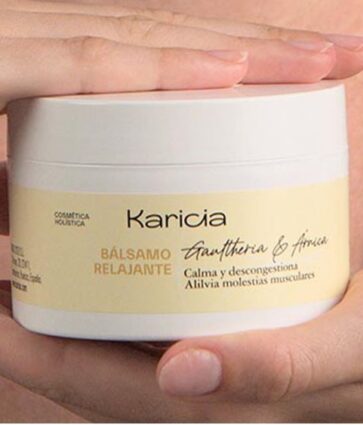 Nuevo Bálsamo relajante Gaultheria y Árnica: un clásico Karicia vuelve renovado