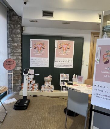 Campaña de información y acompañamiento a mujeres en farmacias comunitarias de Gipuzkoa con motivo del Día Mundial de la Menopausia