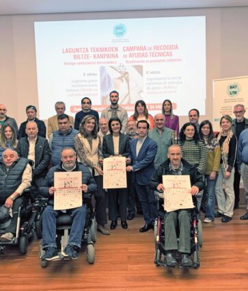 Bizkaia pone en marcha la 6ª Campaña de Recogida de Ayudas Técnicas