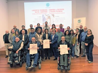 Bizkaia pone en marcha la 6ª Campaña de Recogida de Ayudas Técnicas