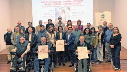 Bizkaia pone en marcha la 6ª Campaña de Recogida de Ayudas Técnicas