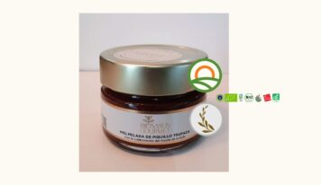 Tienda Allotarra describe la Mielmelada de Piquillo Trufada