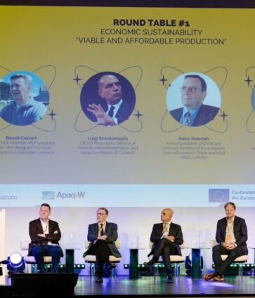 Provacuno y Apaq-W muestran el compromiso del sector con el objetivo Carbono Neutral 2050 en Bruselas