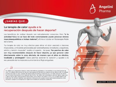 La aplicación de calor mejora la recuperación después de realizar deporte, según Pablo de la Serna