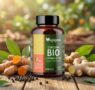 Cúrcuma con jengibre y pimienta negra Bio con probióticos y prebióticos, la fórmula avanzada de VEGAGENO