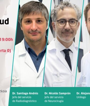 Expertos de Policlínica Gipuzkoa explicarán cómo las nuevas imágenes médicas permiten optimizar la forma de abordar las cirugías