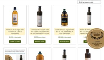 Tienda Allotarra comercializa aceite de oliva variedad Arróniz