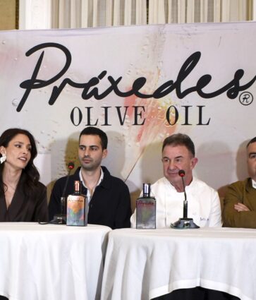 El chef Martín Berasategui, embajador de Práxedes Olive Oil, acompaña su presentación oficial en Madrid