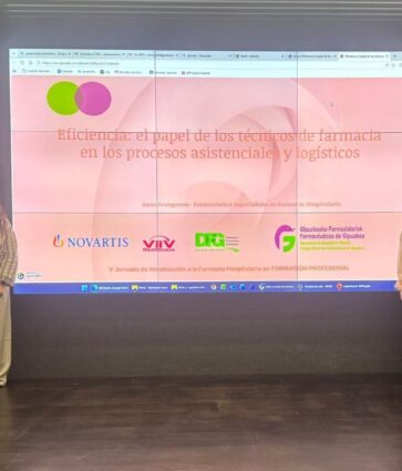 Farmacia Hospitalaria de Gipuzkoa acerca su labor a más de 100 estudiantes de Formación Profesional